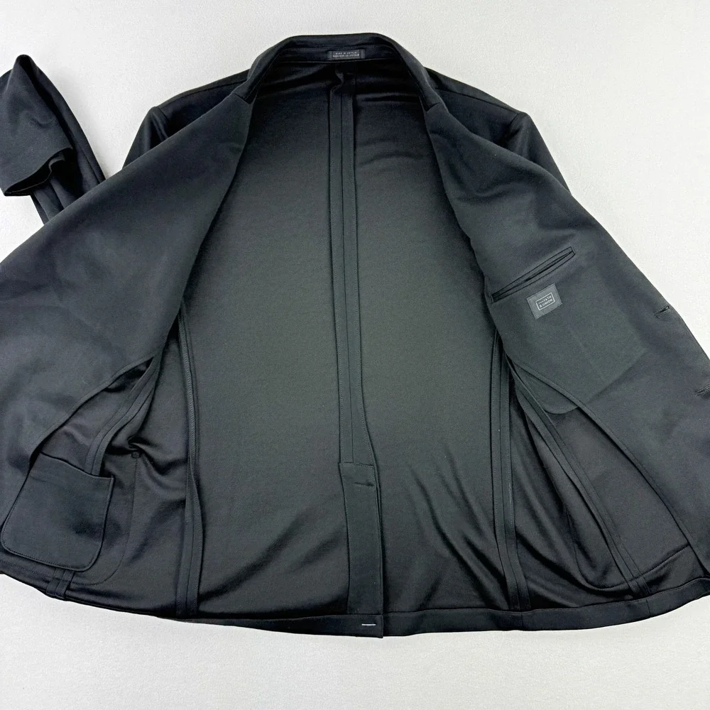 14TH & UNION Mens Unstructured Blazer Jacket‎ Size L Black NWT